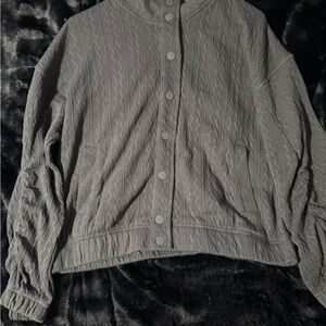 Chic Gray cardigan Jacket for Women
